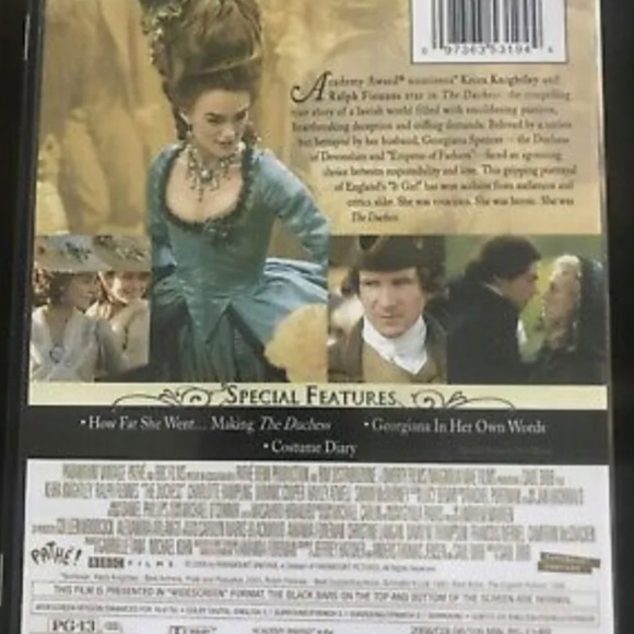 The Duchess 2008 DVD Keira Knightley Ralph Fiennes VGC - Picture 3 of 3